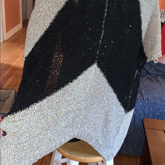 Daytrip sequin cardigan sweater large - Picture 7 of 10